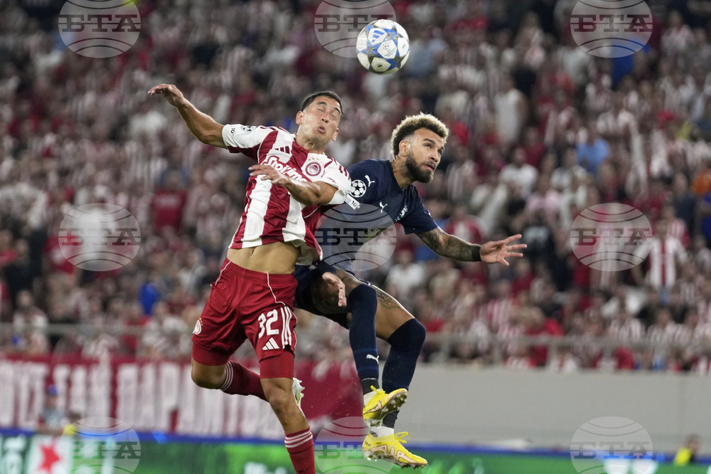 Олимпиакос и Пафос завършиха наравно в Шампионската лига