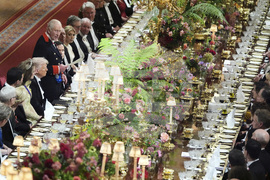 APTOPIX Trump Britain