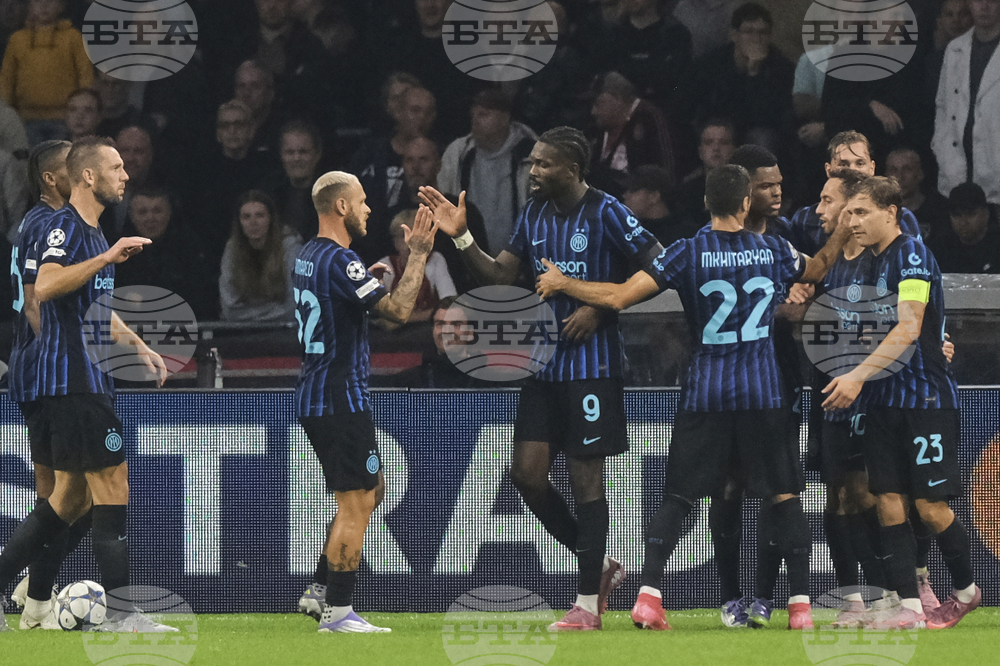 APTOPIX Netherlands Soccer Champions League