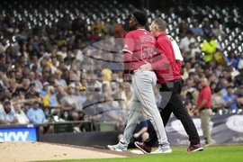 Angels Brewers Baseball