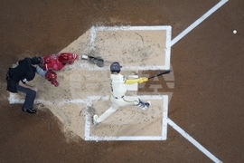 Angels Brewers Baseball