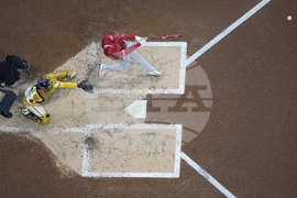 Angels Brewers Baseball