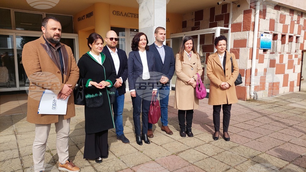 Коалиция ГЕРБ-СДС регистрира листа с осем кандидати във Видин