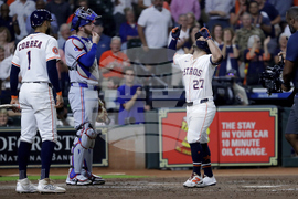 Rangers Astros Baseball