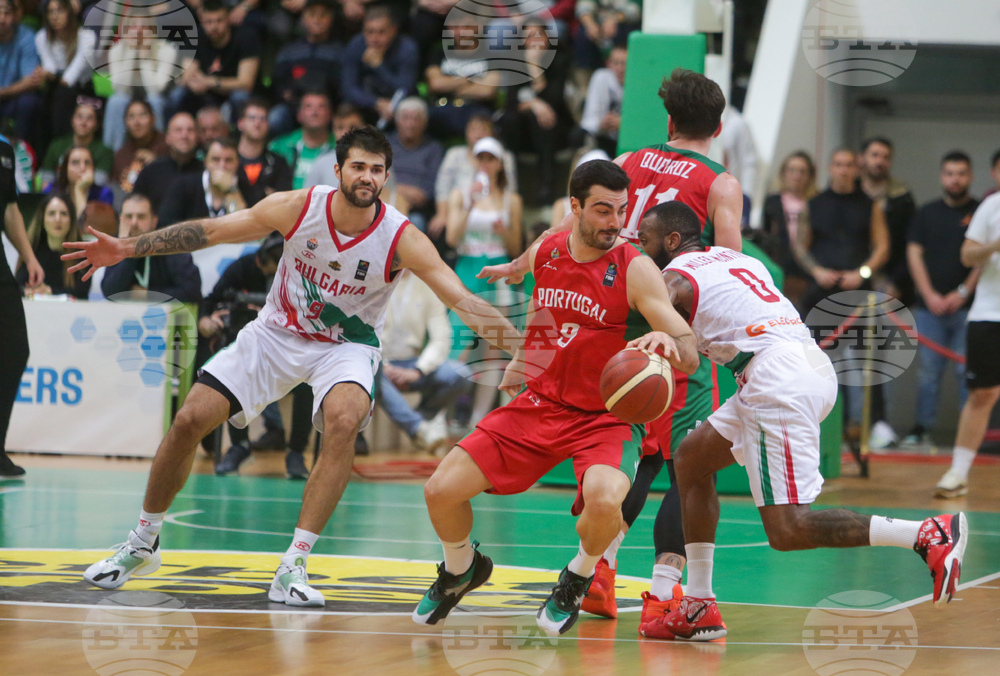 Ботевград - баскетбол - България - Португалия