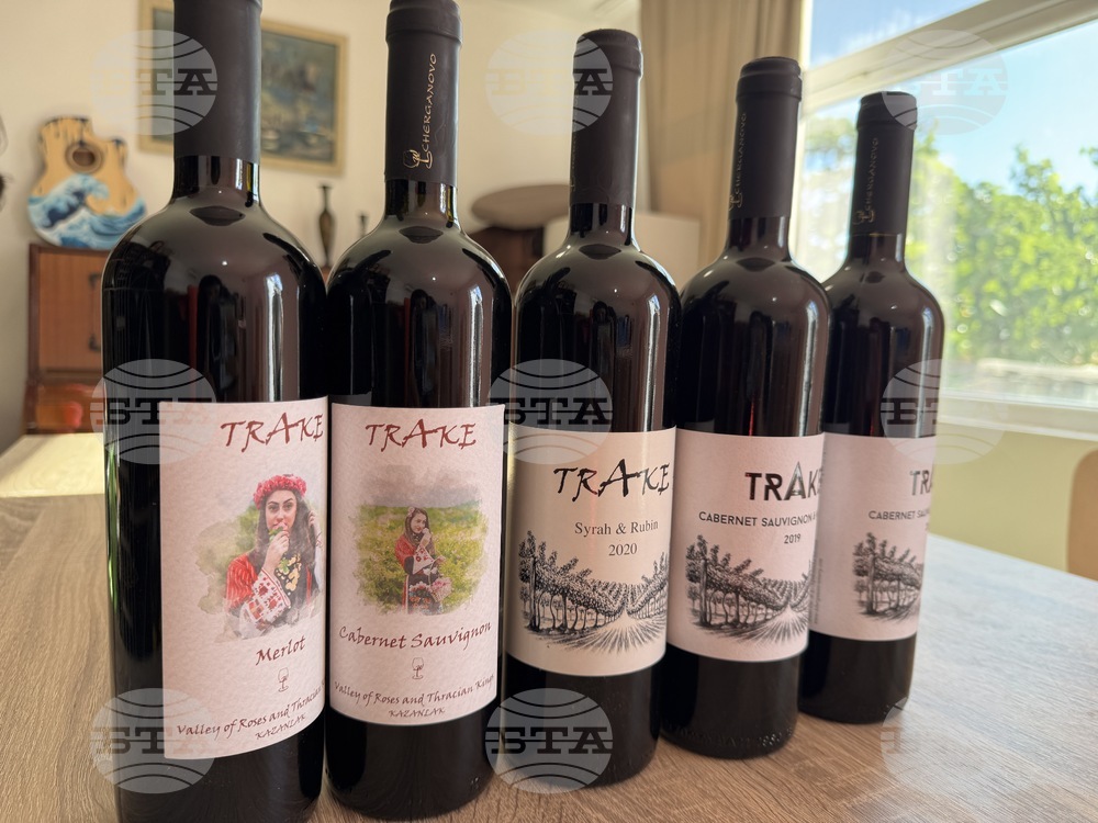 Винарска изба "Черганово" край Казанлък предлага вино от нехарактерния за района стар български сорт Гъмза