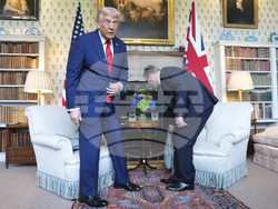 APTOPIX Trump Britain