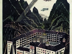 Ретроспективна изложба за 130 години от рождението на Васил Захариев показва значителна част от творчеството му. Снимка: СГХГ