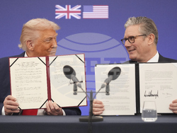 APTOPIX Trump Britain