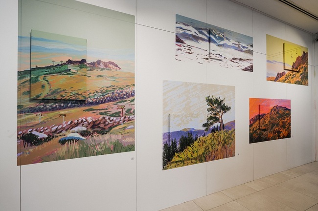 Художничката Нанда Ментешева превръща Витоша в централна героиня на изложбата си