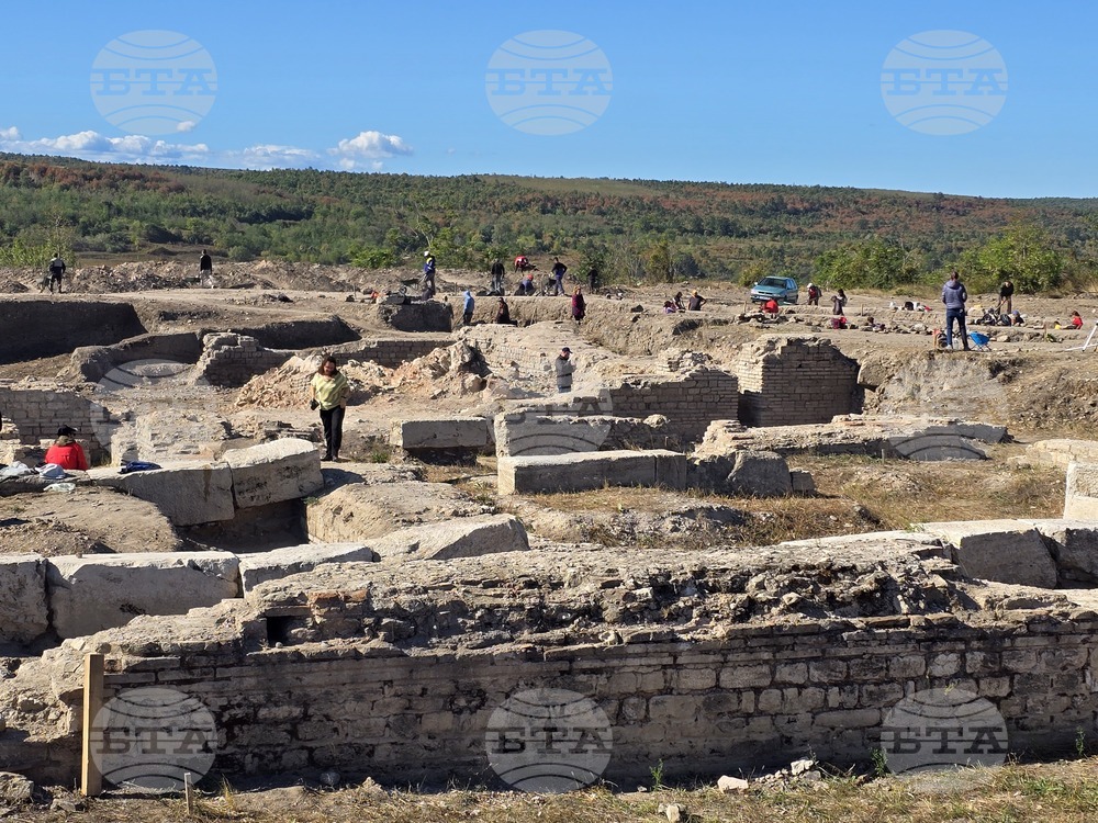 Село Арчар - Антична Рациария - императорски терми - археологически разкопки