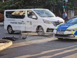 Бургас - тротинетка - инцидент