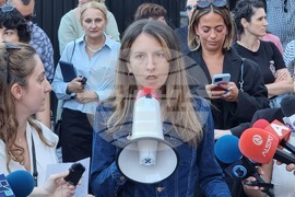 Северна Македония - Скопие - „Нито една повече” - протест