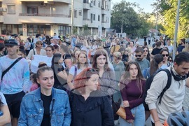 Северна Македония - Скопие - „Нито една повече” - протест