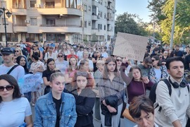 Северна Македония - Скопие - „Нито една повече” - протест