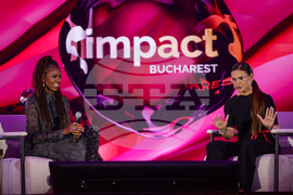 Румъния - Букурещ - Мишел Обама - международно и бизнес технологично събитие “Impact Bucharest”