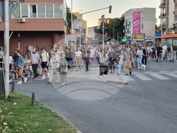 Северна Македония - Скопие - „Нито една повече” - протест