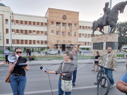 Северна Македония - Скопие - „Нито една повече” - протест