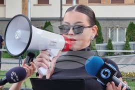 Северна Македония - Скопие - „Нито една повече” - протест