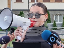 Северна Македония - Скопие - „Нито една повече” - протест