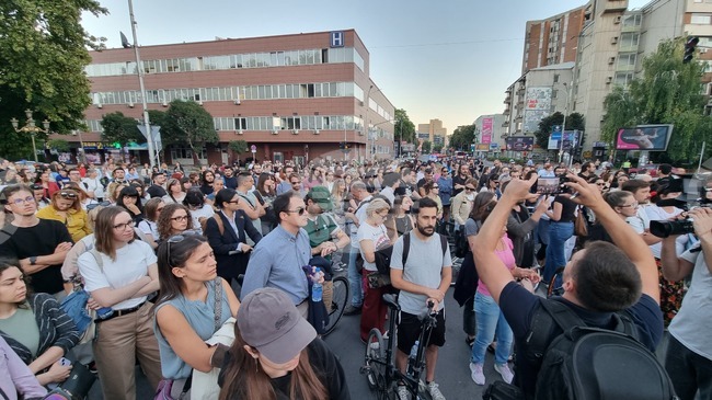 Северна Македония - Скопие - „Нито една повече” - протест