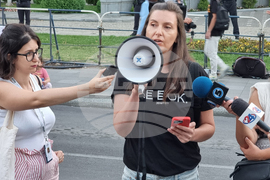 Северна Македония - Скопие - „Нито една повече” - протест