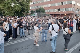 Северна Македония - Скопие - „Нито една повече” - протест