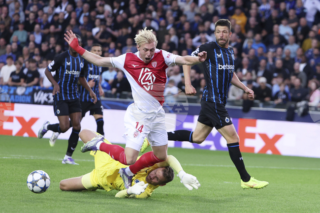 APTOPIX Belgium Soccer Champions League