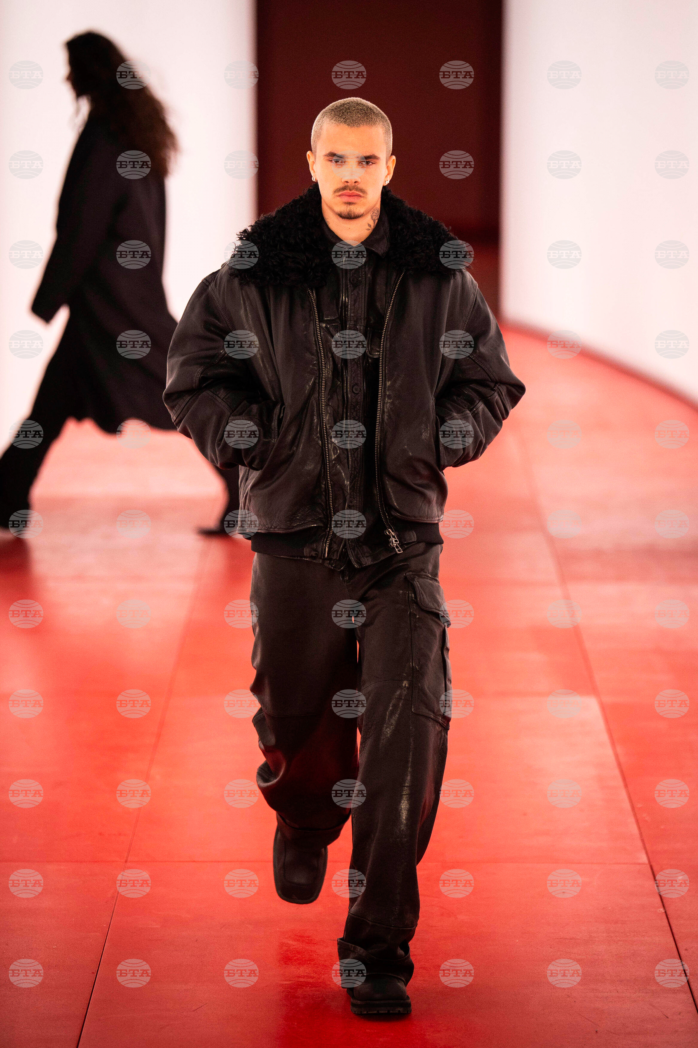 Britain London Fashion Week H&M&180