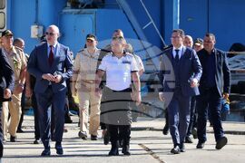 Созопол - База "Гранични полицейски кораби" - Росен Желязков - Даниел Митов - посещение