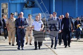 Созопол - База "Гранични полицейски кораби" - Росен Желязков - Даниел Митов - посещение