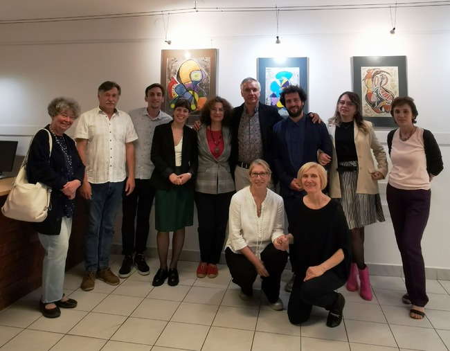 Изложба „Сън в сънищата“ на Стефан Артамонцев бе открита в Българския културен институт в Будапеща