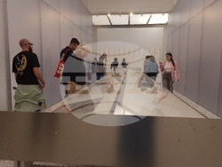 Павилионът на Румъния на 19-ото Венецианско архитектурно биенале. Снимки: Ваня Сухарова/БТА