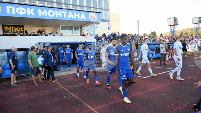 Кристофър Ачемпонг се завръща в състава на Монтана за гостуването на Спартак (Варна) 