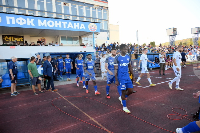 Кристофър Ачемпонг се завръща в състава на Монтана за гостуването на Спартак (Варна) 