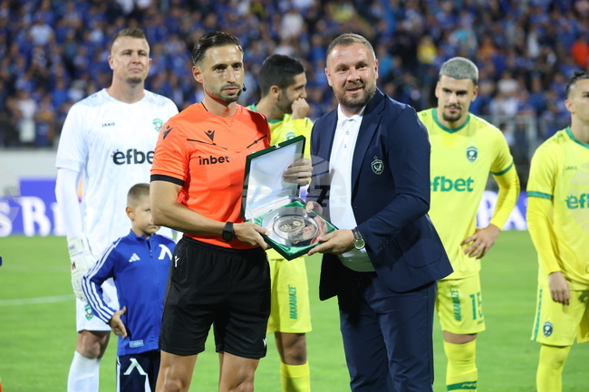 УЕФА отново даде мач от младежката Шампионска лига на Радослав Гидженов