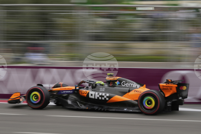 Ландо Норис спечели последната тренировка преди квалификацията за Гран при на Азербайджан