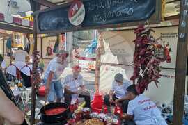 Сърбия - Цариброд - Състезание по традиционно приготвяне на айвар