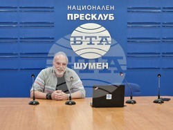 Национален пресклуб на БТА Шумен - списание ЛИК - представяне - Кольо Стайков