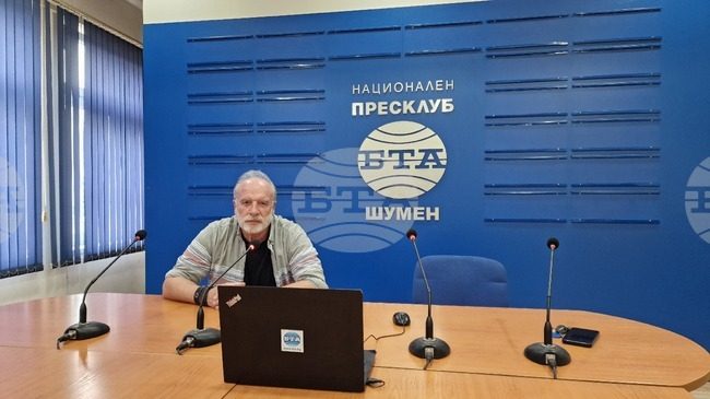 Национален пресклуб на БТА Шумен - списание ЛИК - представяне - Кольо Стайков