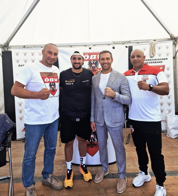 Президентът на Българската федерация по бокс Красимир Инински бе почетен гост на Деня на спорта в Австрия