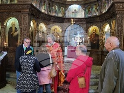 Търговище - храм „Св. Йоан Рилски“ - неделна служба