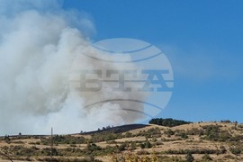 Горни Романци - местността „Мечи камък“ - пожар