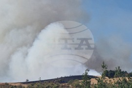 Горни Романци - местността „Мечи камък“ - пожар