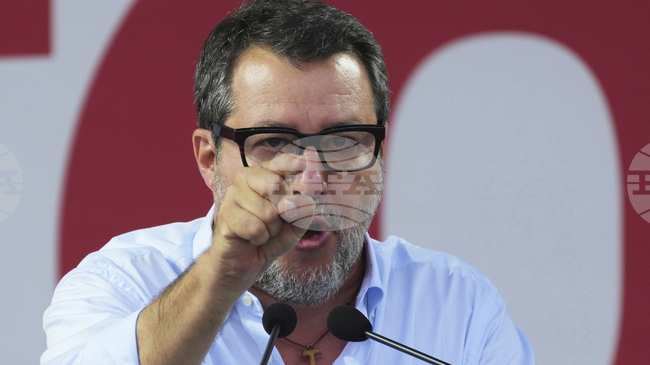 Италианският вицепремиер Матео Салвини заяви, че предоставянето на помощ на Украйна може да подхрани корупция