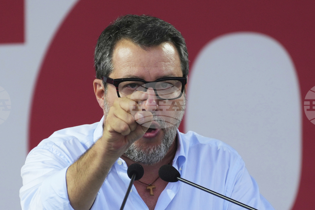 Италианският вицепремиер Матео Салвини заяви, че предоставянето на помощ на Украйна може да подхрани корупция