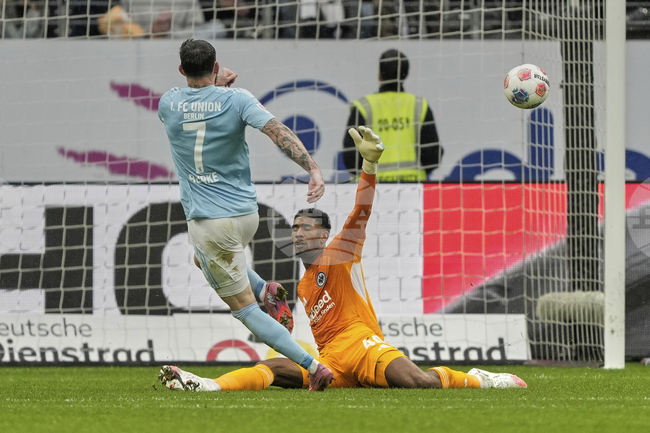 Унион Берлин победи Айнтрахт Франкфурт в мач със седем гола в Бундеслигата