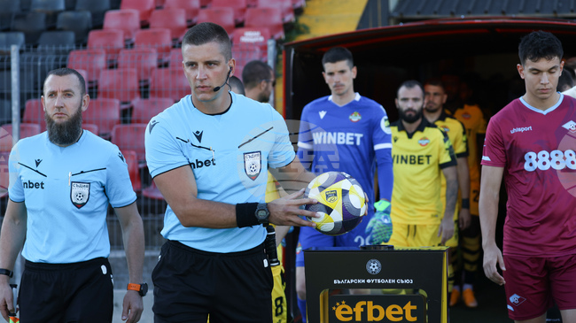 Съдията Любослав Любомиров ще ръководи двубоя между Лудогорец и ЦСКА от 26-ия кръг на Първа лига