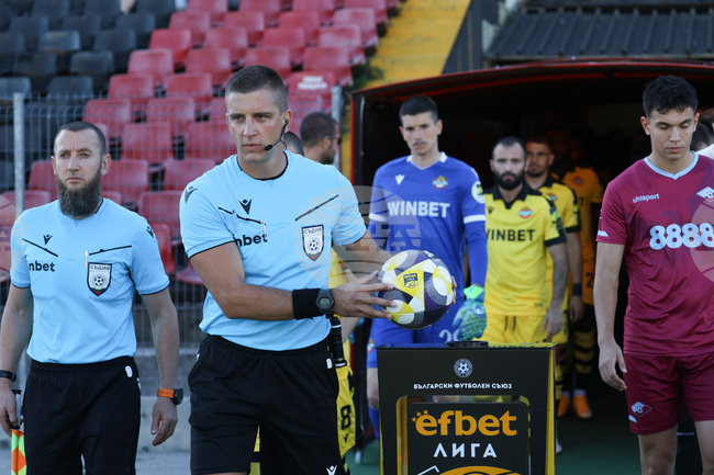 Съдията Любослав Любомиров ще ръководи двубоя между Лудогорец и ЦСКА от 26-ия кръг на Първа лига