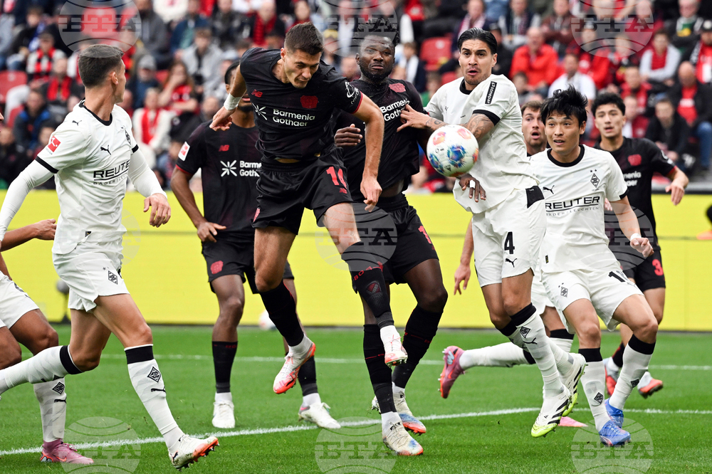 Байер Леверкузен завърши наравно у дома с Борусия Мьонхенгладбах в среща от Бундеслигата